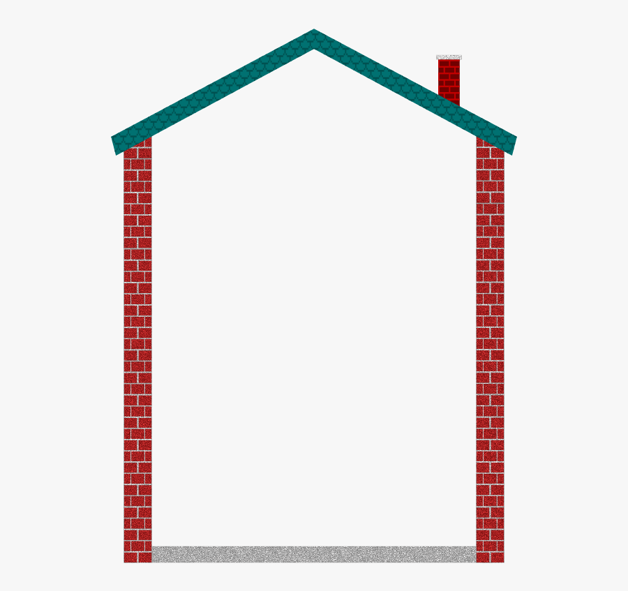 House Border 02 Graphic Freeuse Library - House Frame Clipart, Transparent Clipart