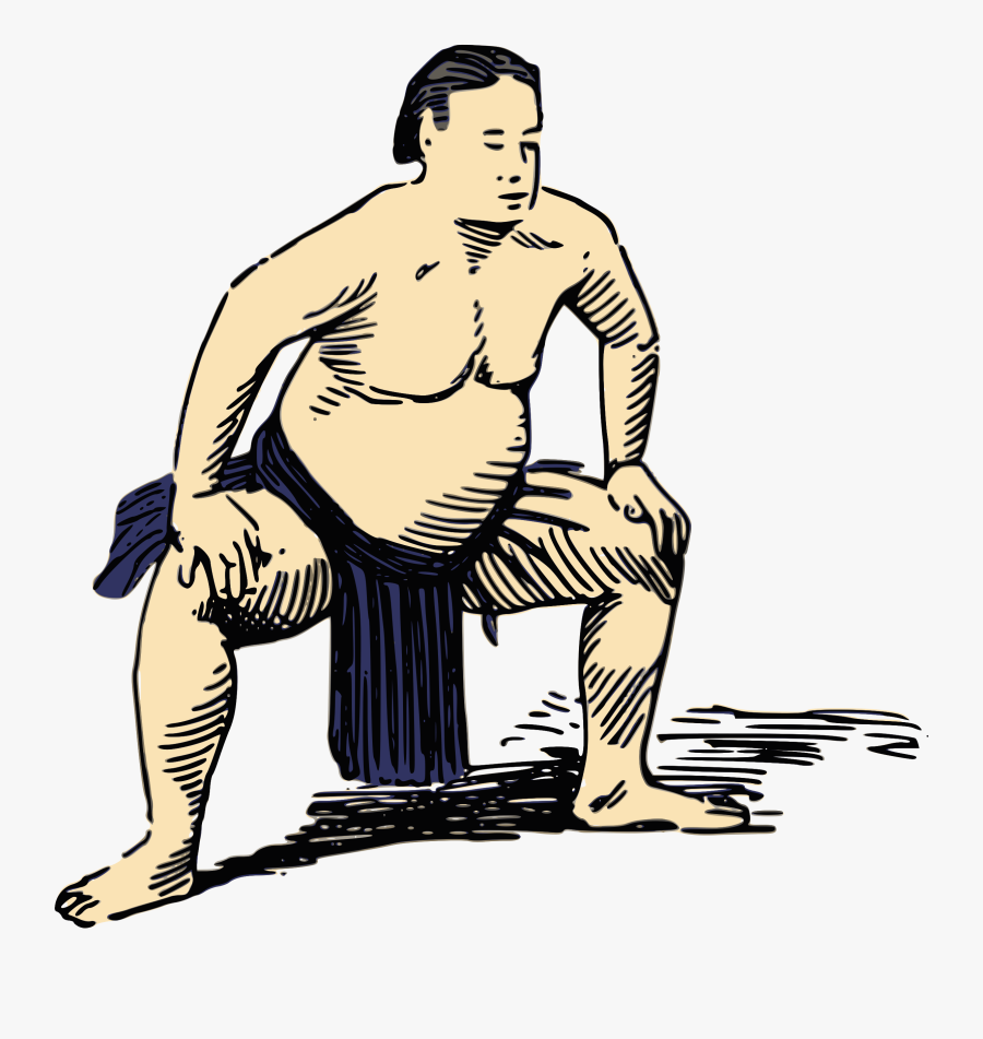 Sumo Japon Png, Transparent Clipart