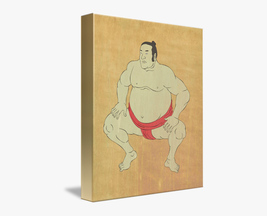 Wrestler Drawing Sumo Japanese Japanese Sumo Wrestler Free Transparent Clipart Clipartkey