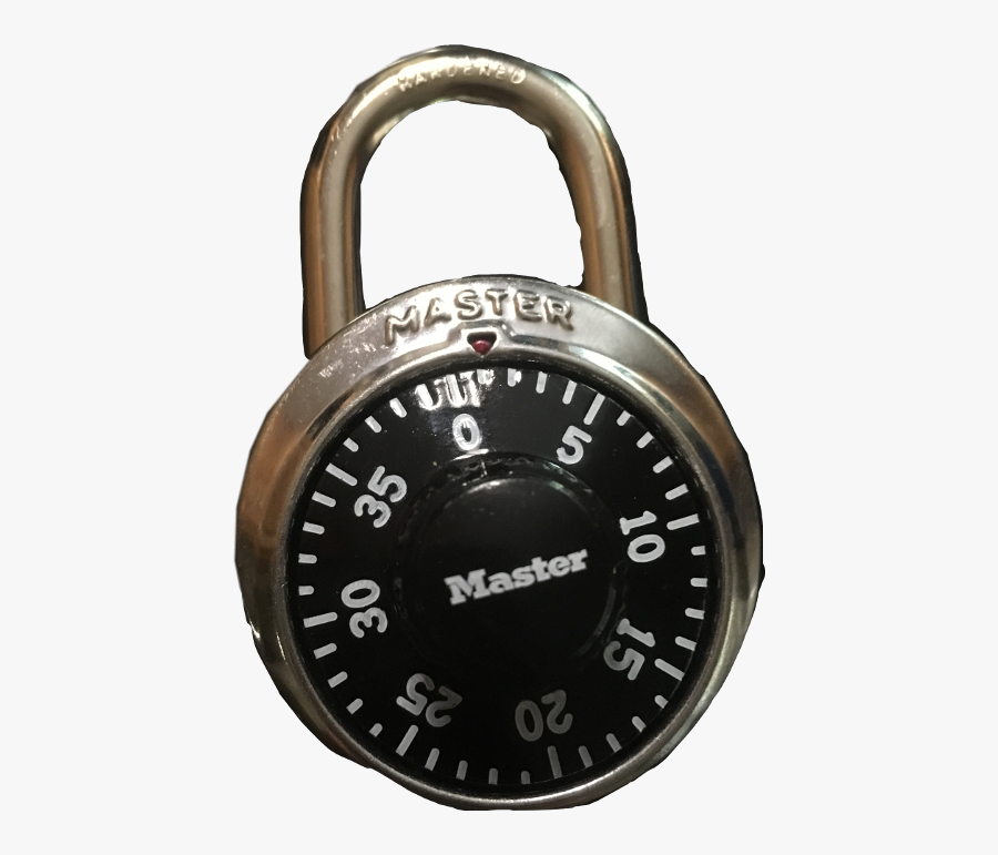 Lock Master School Supplies Schoolsuplies Freetoedit - Master Lock, Transparent Clipart