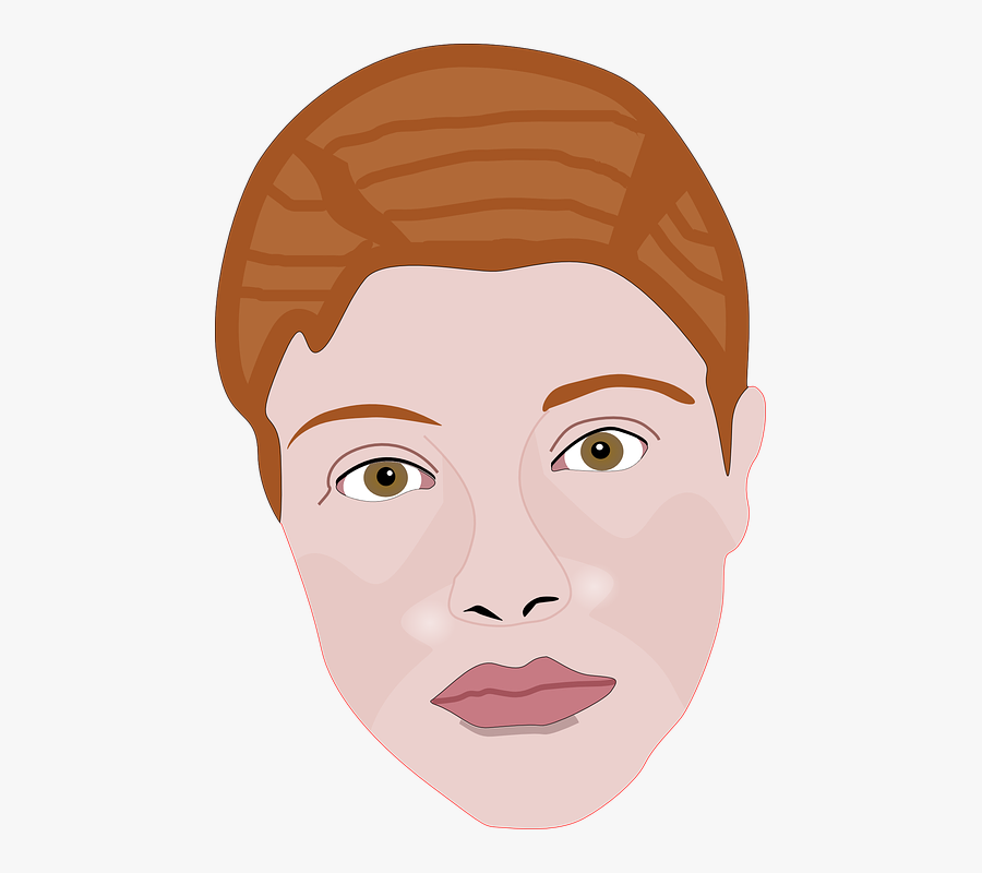 Woman, Face, Human, Female, Head, Lips - Cara Del Cuerpo Humano, Transparent Clipart