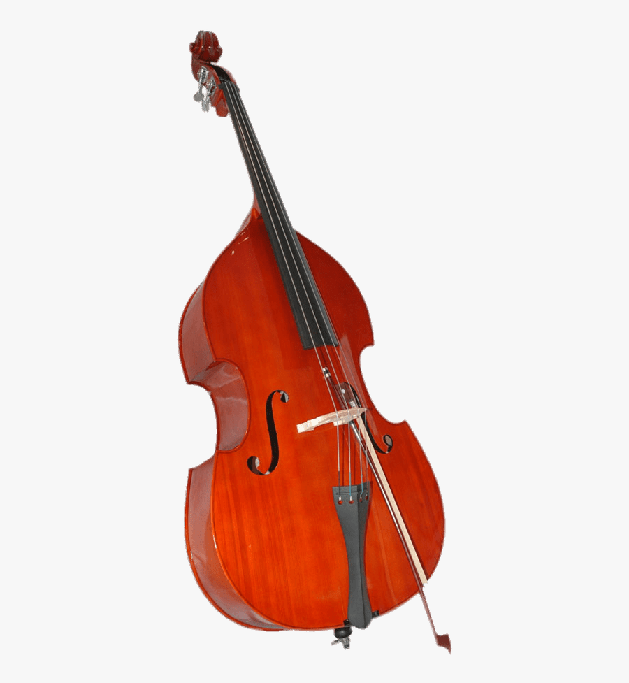 Double Bass - Musical Instrument Double Bass, Transparent Clipart