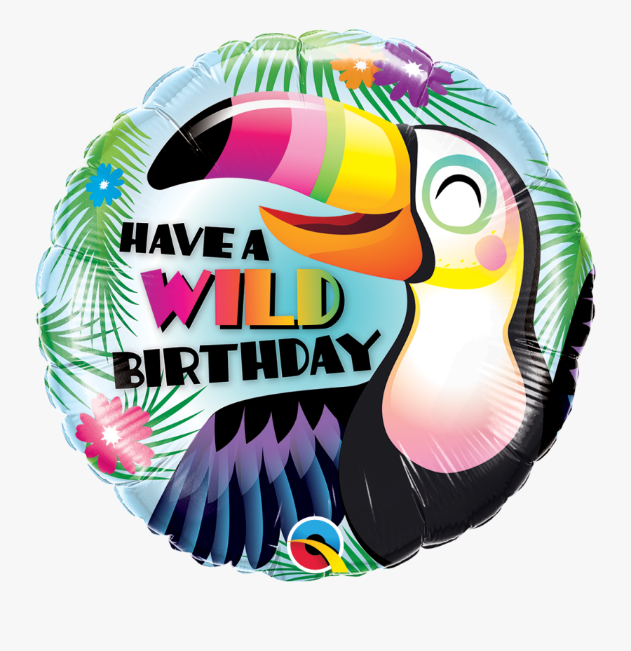 Happy Birthday Toucan, Transparent Clipart