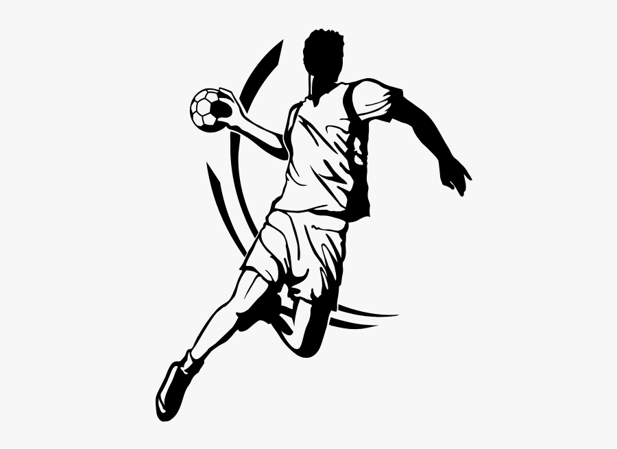 Handball Sport Wall Decal Handball Png Free Transparent Clipart Clipartkey