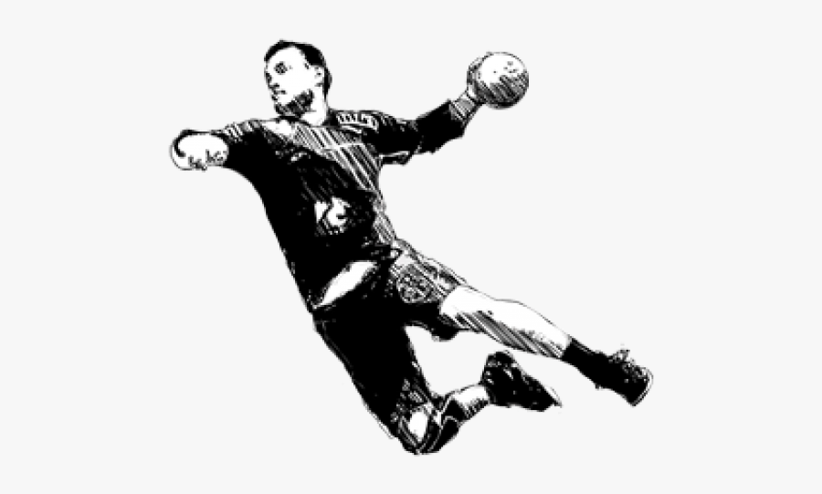 Handball Cliparts - Handball Art Png, Transparent Clipart
