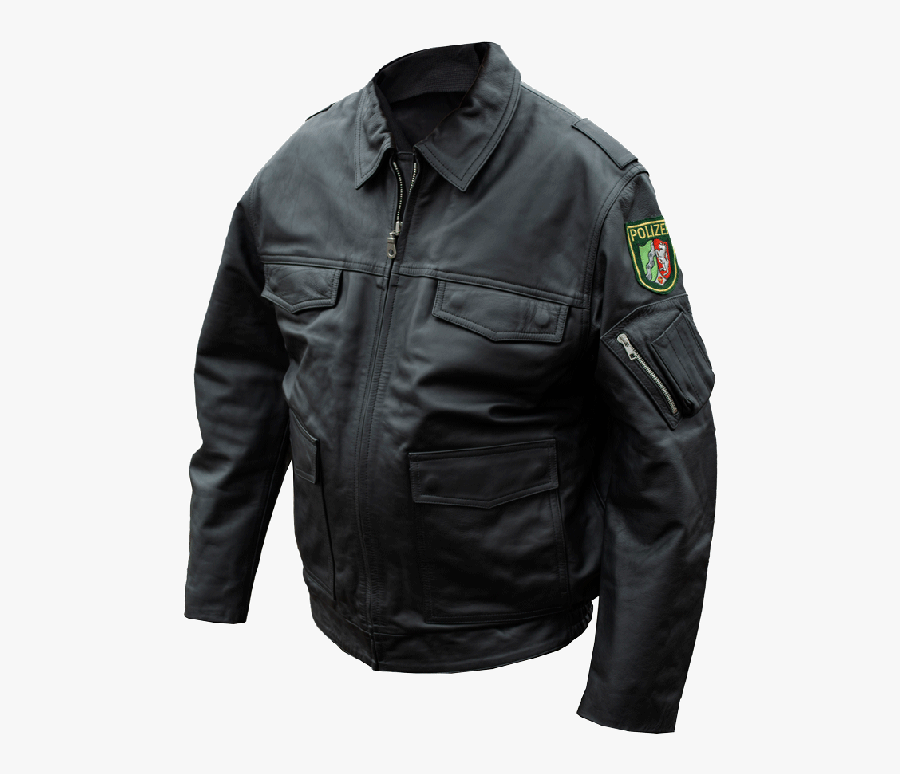 Transparent Leather Jacket Png - Leather Jacket, Transparent Clipart