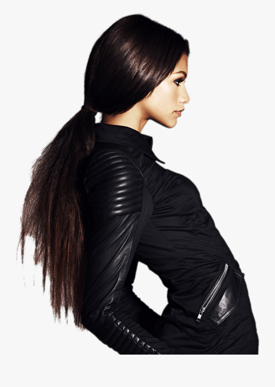 Zendaya Leather Jacket - Kc Undercover Zendaya Tight Latex, Transparent Clipart