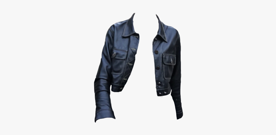 #freetoedit #ftestickers #fashion #leatherjacket #leather - Leather Jacket, Transparent Clipart
