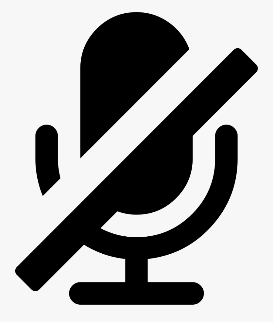 Mute Mic Icon Png - Muted Mic Icon Png , Free Transparent Clipart