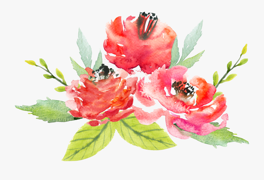 Floral Design Flower Watercolor Painting - Watercolor Flower Painting Png, Transparent Clipart