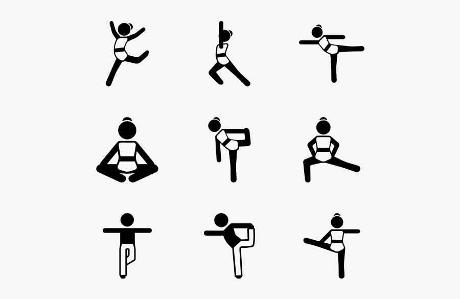 Yoga Symbol, Transparent Clipart