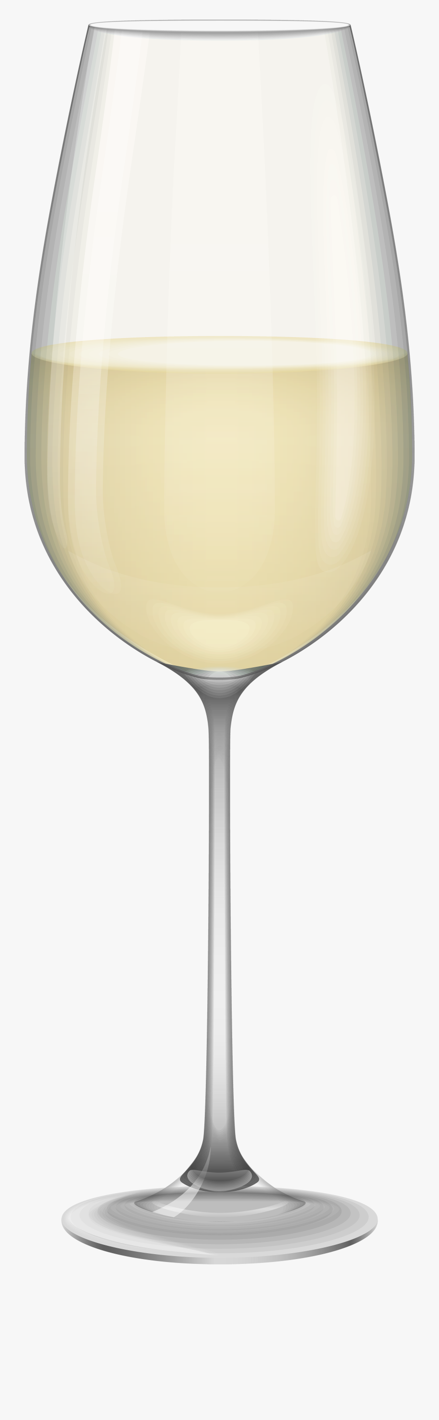 White Wine Glass Png - Wine Glass, Transparent Clipart
