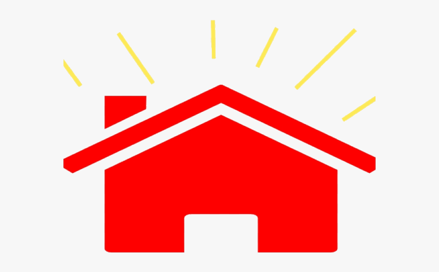 Roof Clipart Red House Transparent Png - Clip Art, Transparent Clipart