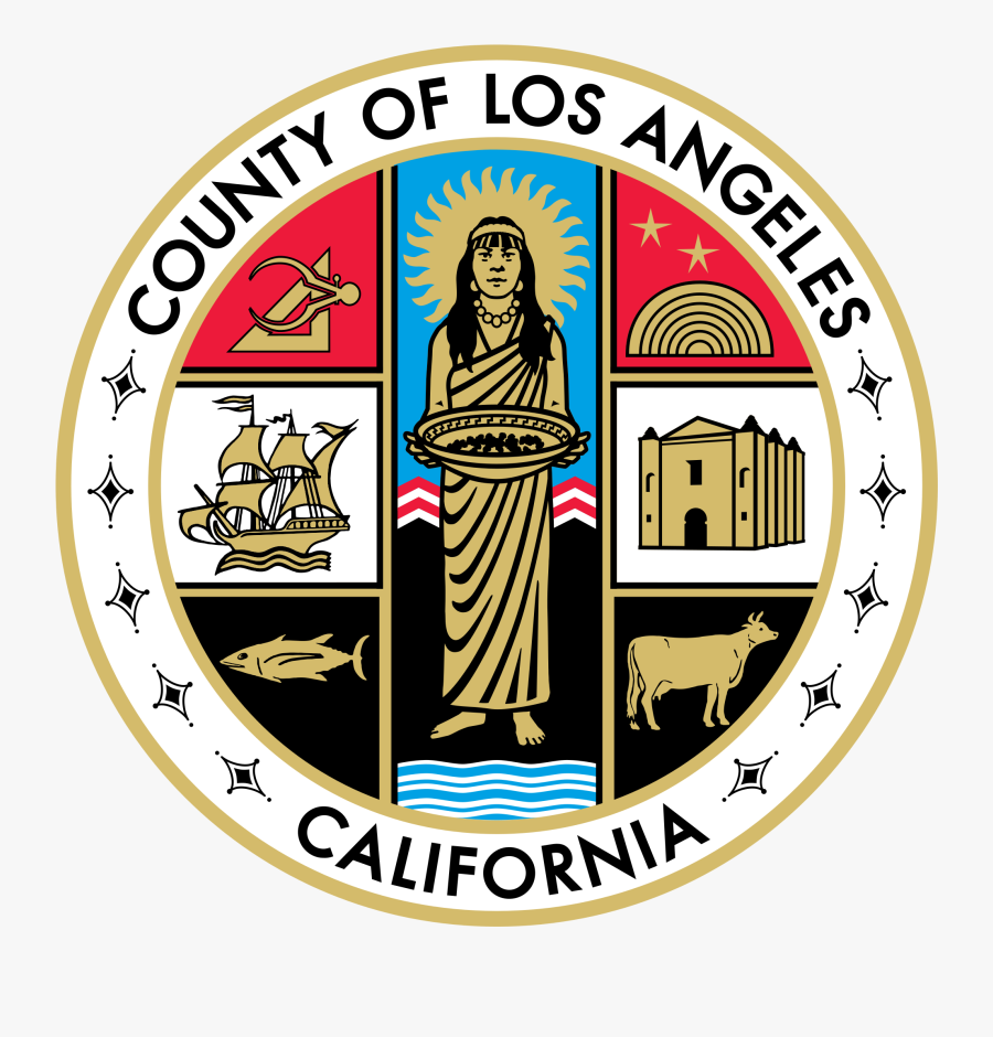 Seal Of Los Angeles County, California, Transparent Clipart