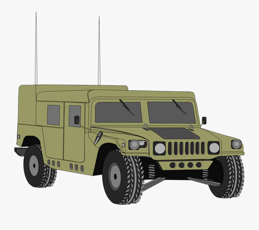 Military Humvee Clipart, Transparent Clipart