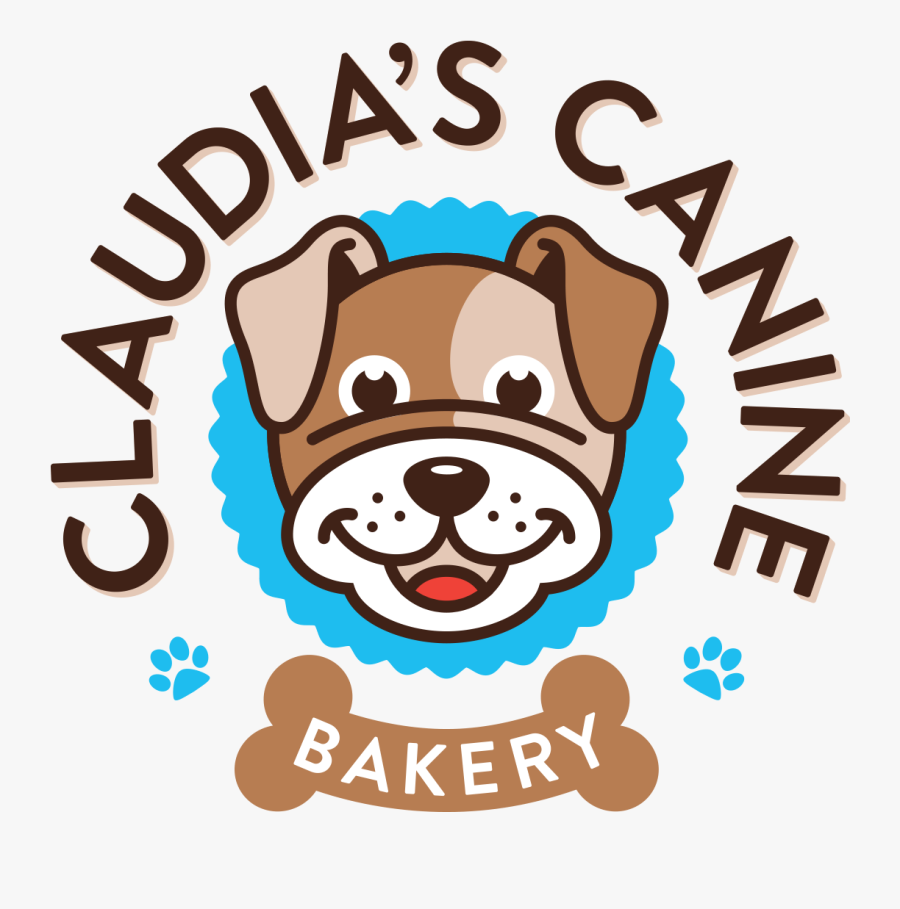 Claudia's Canine Bakery Logo, Transparent Clipart