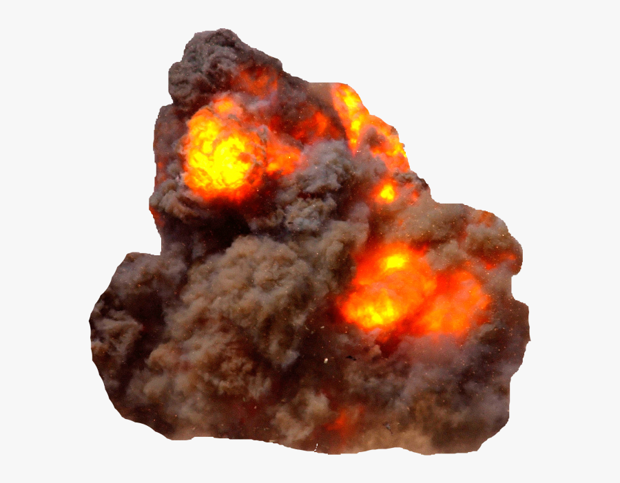 Big Explosion With Fire And Smoke Png Image - Explosion 3d Png, Transparent Clipart