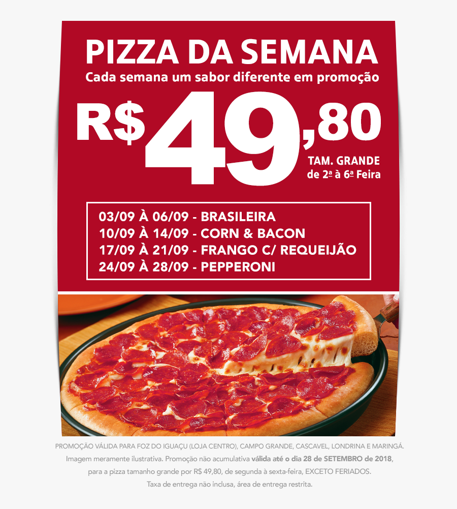 Pizza Hut Pepperoni Pizza , Png Download - Pepperoni Pizza Pizza Hut Slice, Transparent Clipart
