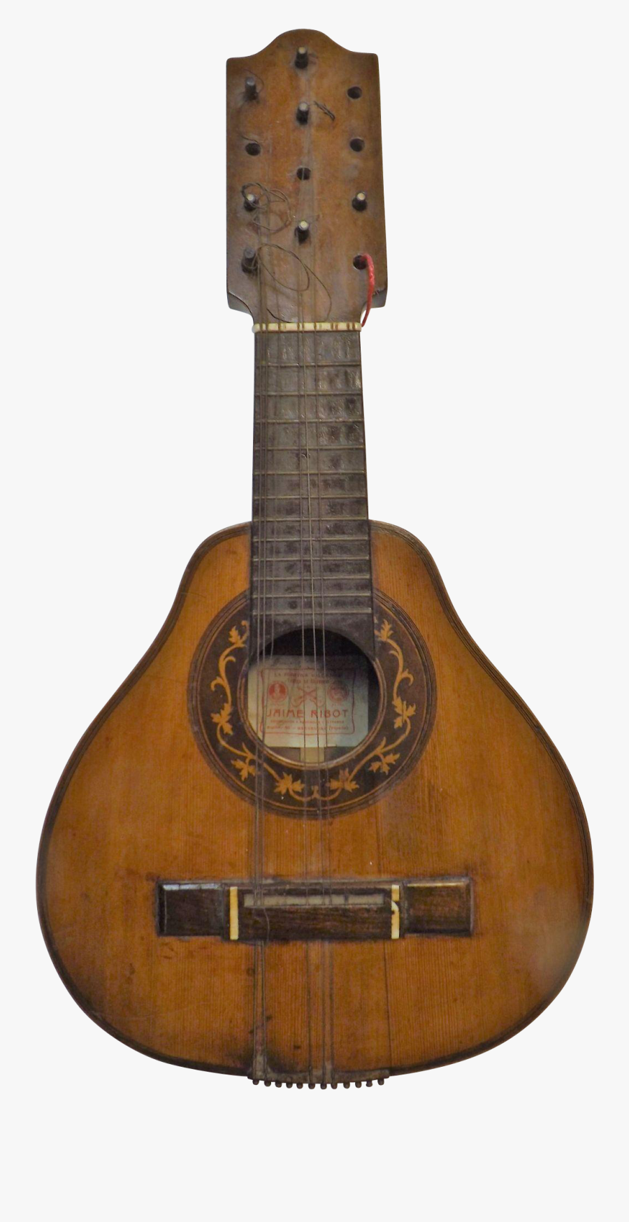Clip Art Mandore Instrument - Acoustic Guitar, Transparent Clipart
