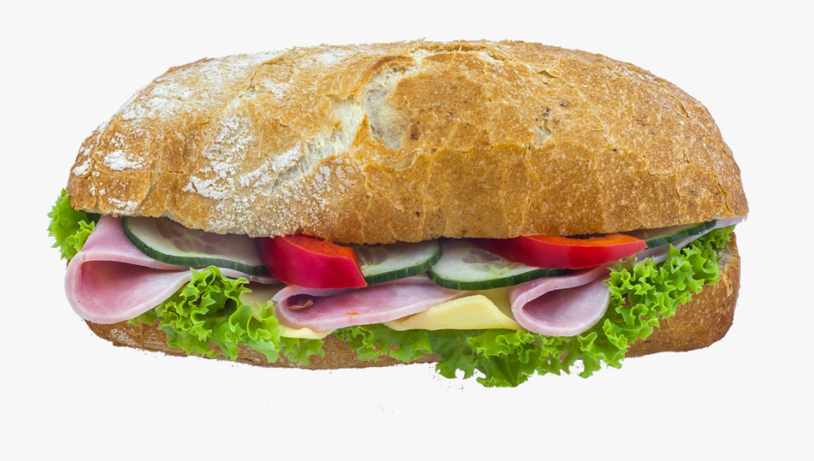 Transparent Ham Sandwich Png - Sándwiches Ciabatta De Jamon Y Queso, Transparent Clipart