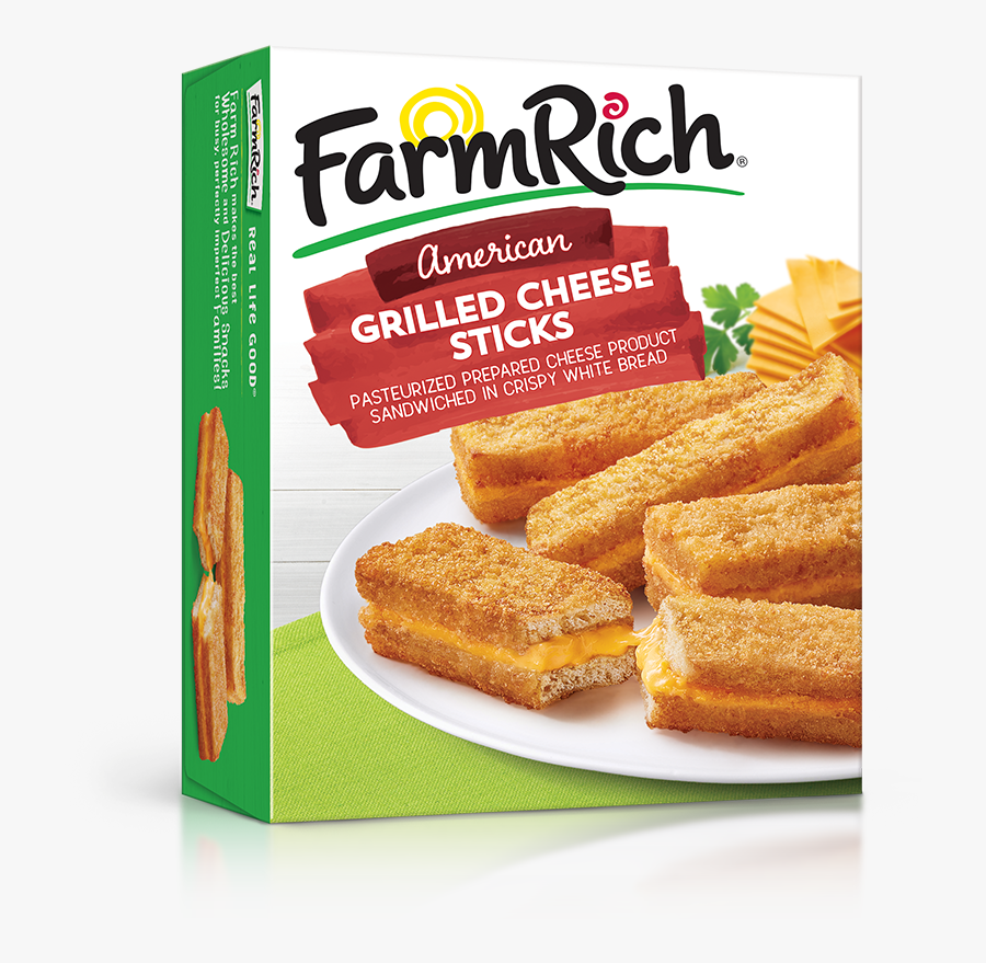 Grilled Cheese Sticks - Farm Rich Mozzarella Sticks, Transparent Clipart