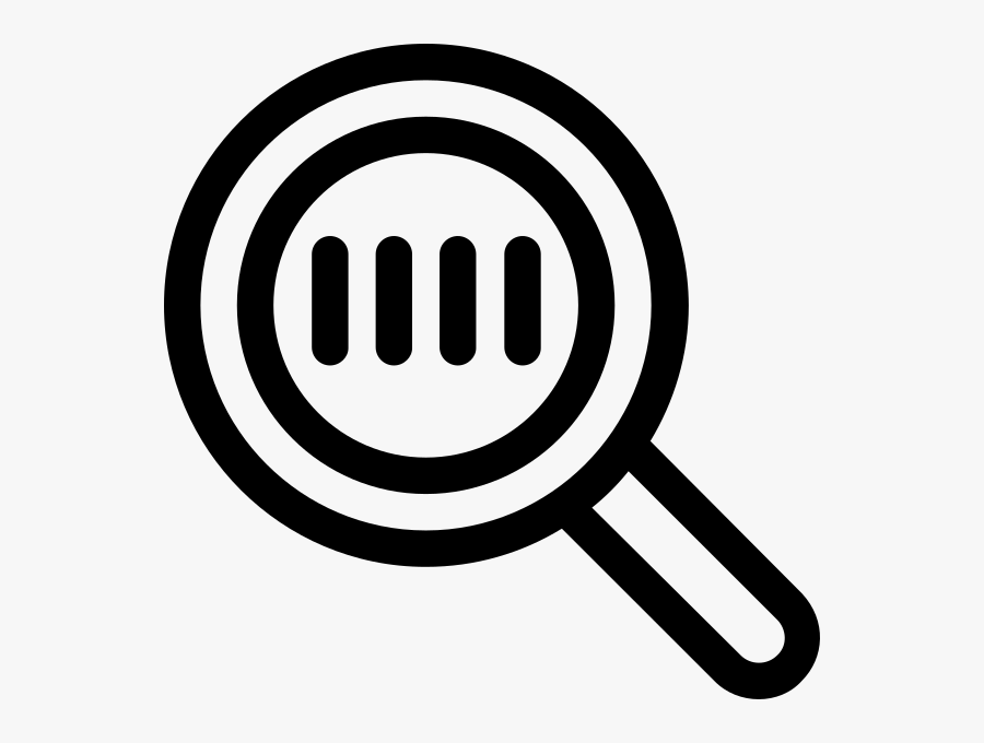 Transparent Scanner Clipart - Keyword Search Icon, Transparent Clipart