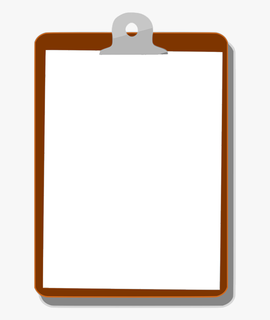 Clipboard Clip Art - Feuille Papier Png, Transparent Clipart