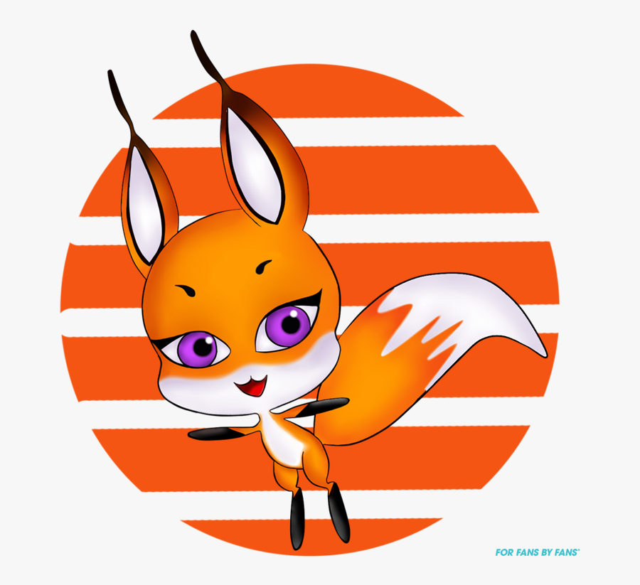 Ladybug Clipart 10 Orange - Miraculous Ladybug And Cat Noir Logo Trixx ...