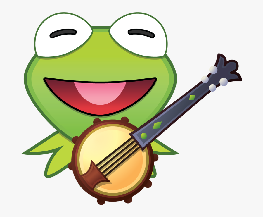 Kermit The Frog - Disney Emoji Blitz Muppets, Transparent Clipart