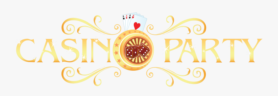 Black Logo - Casino Party Png, Transparent Clipart