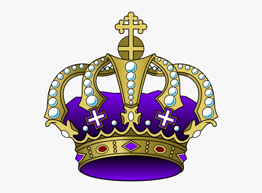 Download Transparent Keep Calm Crown Vector Png - Purple And Gold ...