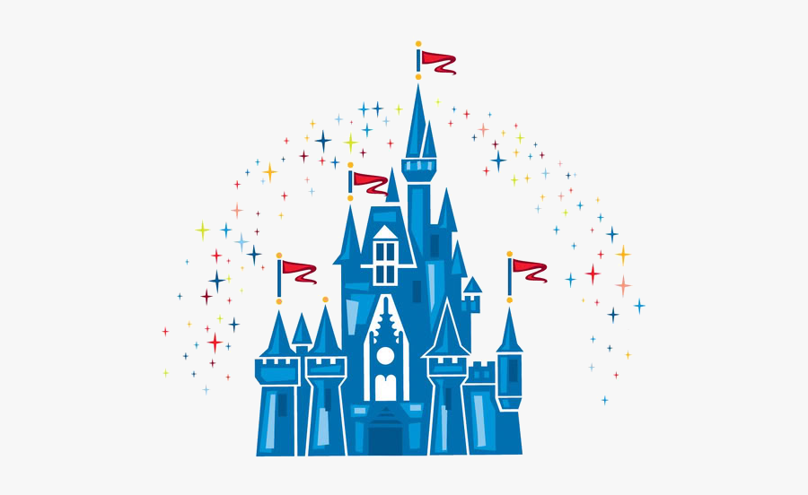 Disney Castle Clipart Transparent Png - Disney Magic Kingdom Logo, Transparent Clipart