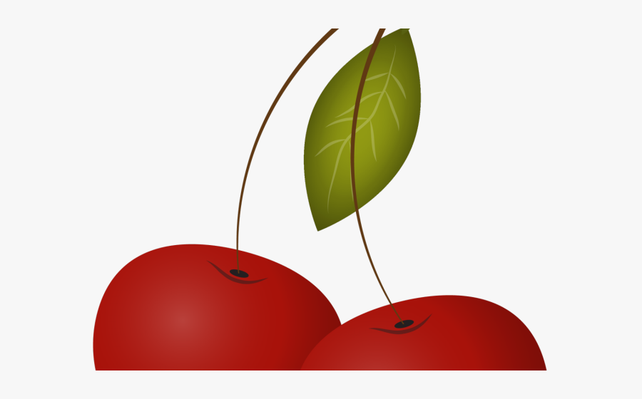 Leaves Clipart Cherry Leaf - Apple, Transparent Clipart