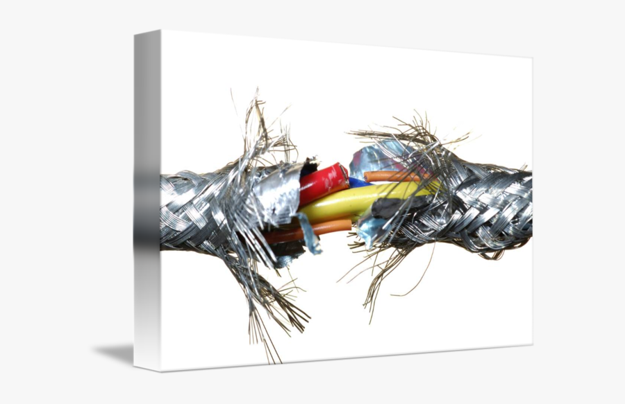 Transparent Razor Wire Png - Broken Cable, Transparent Clipart