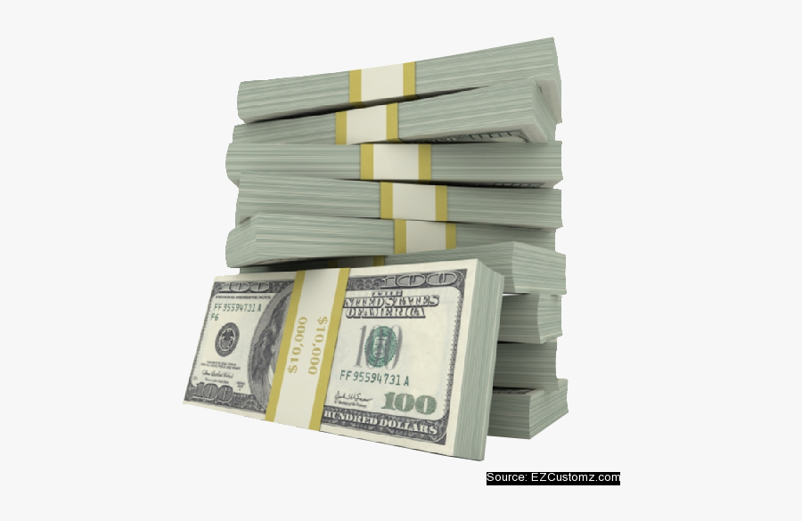 Clip Art For Free Download - Stack Of Money Png, Transparent Clipart