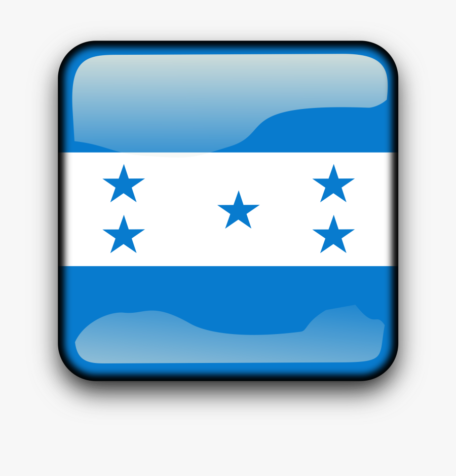 Hn Clipart - - Bandera De Honduras Png, Transparent Clipart