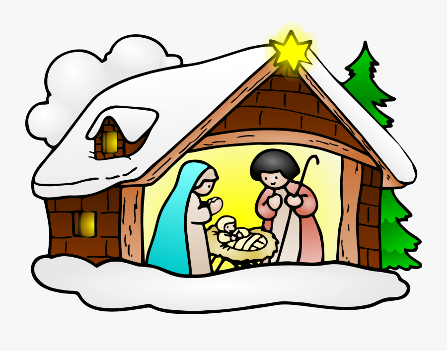 Baby Jesus Christmas Clipart - Christmas Jesus Birth Clipart, Transparent Clipart