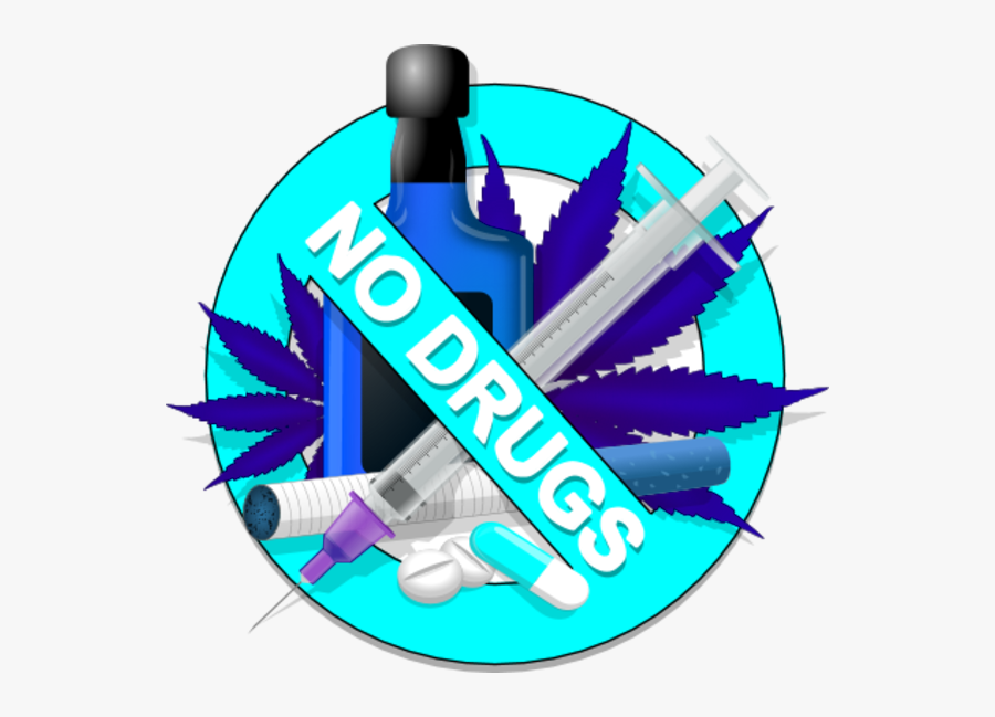 Transparent Drugs Clipart - No To Drugs Logo Png, Transparent Clipart