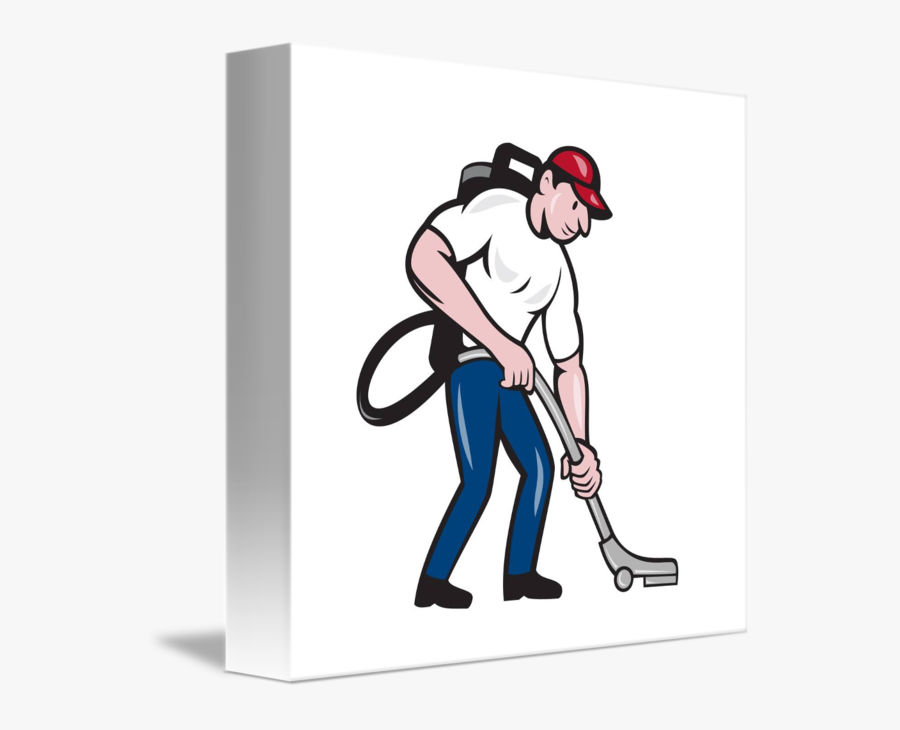 Janitor Clipart Clean Up Crew - Clipart How To Draw A Vacuum Cleaner, Transparent Clipart