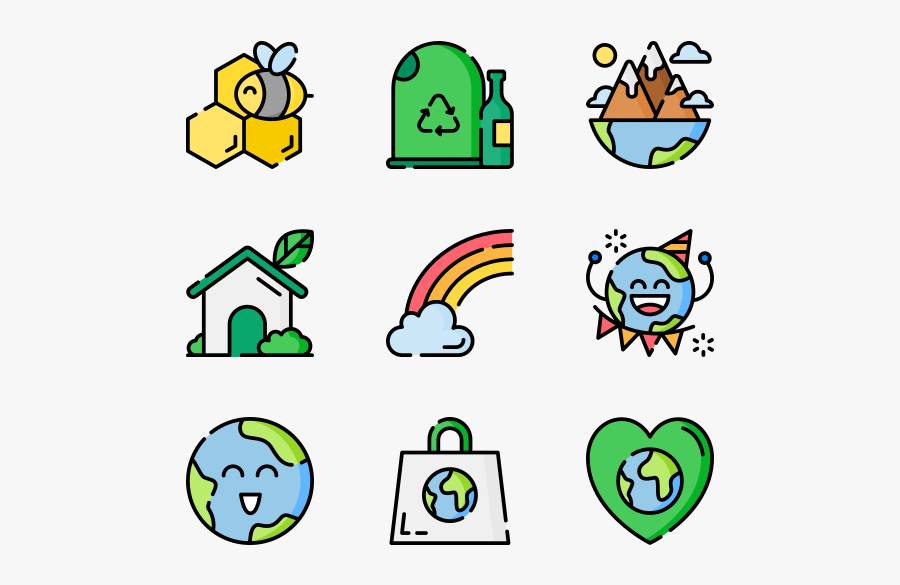 Mother Earth Day - Sporting Icons, Transparent Clipart