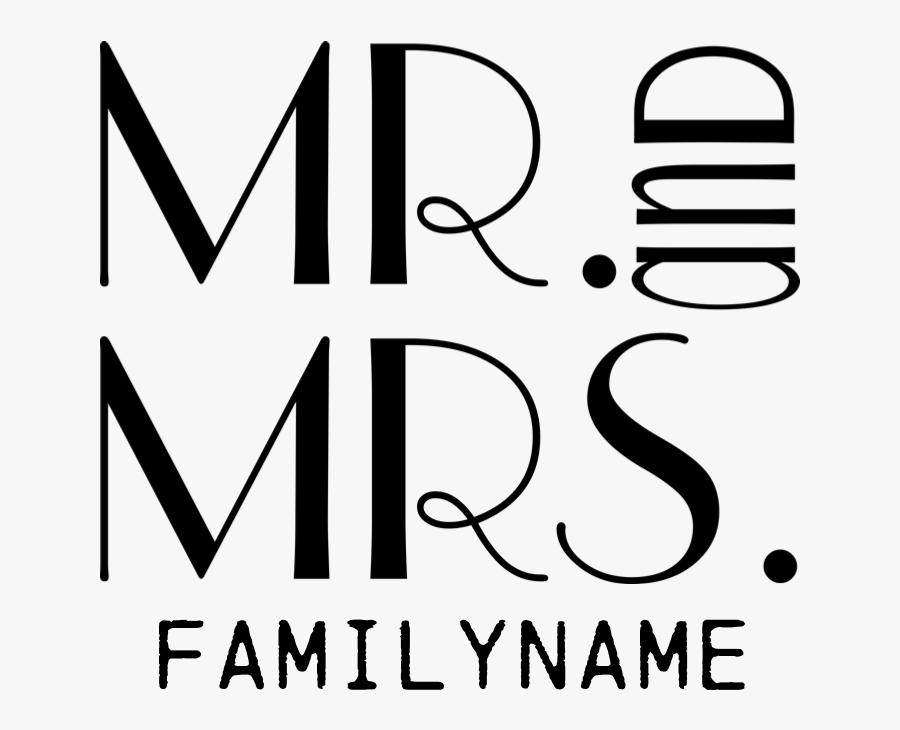 Favorite - Personalized Mr - Mrs - Yard Sign, Transparent Clipart