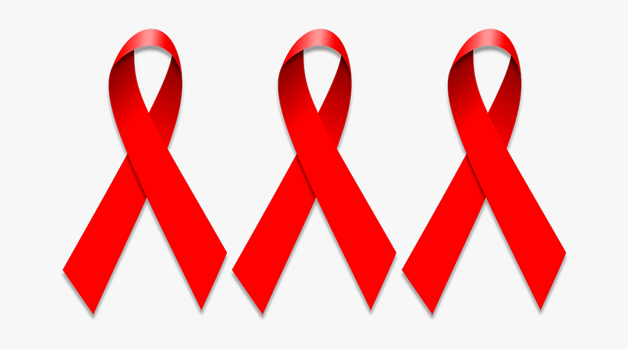 Aids Ribbon, Transparent Clipart