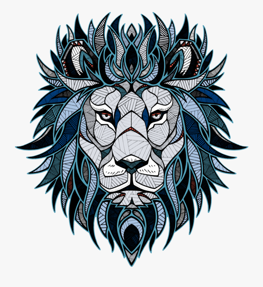 Lionhead Rabbit T-shirt Logo - Lion Face Png, Transparent Clipart