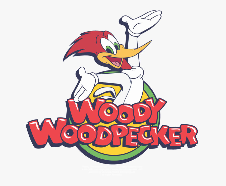 Woody Woodpecker Logo, Transparent Clipart
