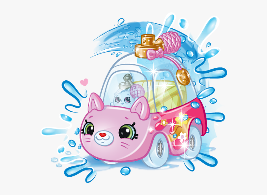 Shopkins Wiki - Cutie Cars Puff Rusher, Transparent Clipart