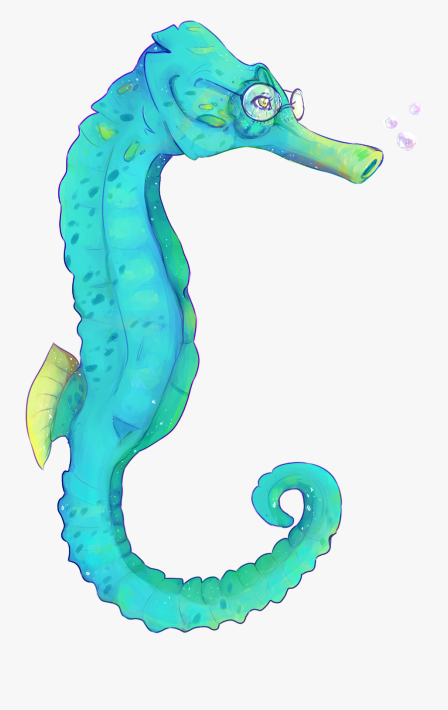 Seahorse - Northern Seahorse, Transparent Clipart