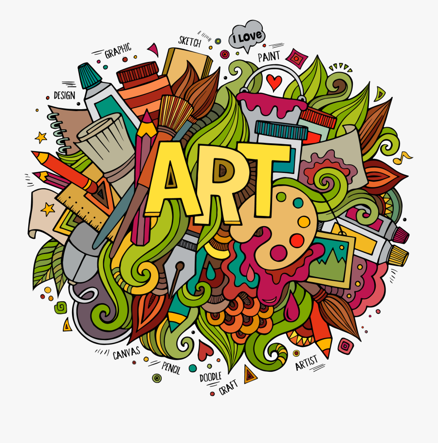 Background Of Arts And Crafts, Transparent Clipart