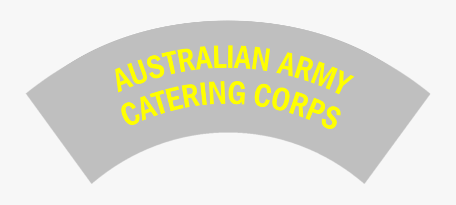 Australian Army Catering Corps Battledress Flash Second - Circle, Transparent Clipart