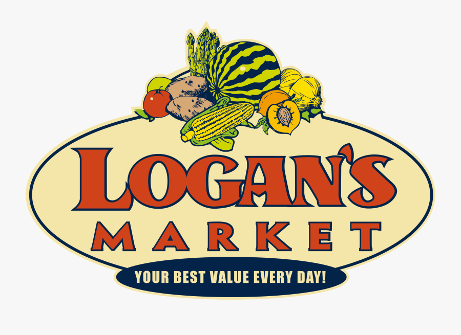 Logan"s Market Logo - Logans Market Logo, Transparent Clipart