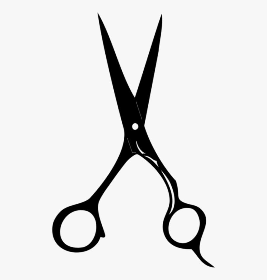 Shears Clipart Hairsalon - Hair Scissors Clipart Png, Transparent Clipart